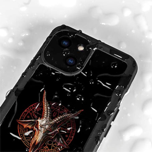 Alchemy Baphomet Zisurrû iPhone 15 Plus Waterproof Case